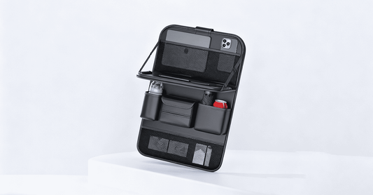 Enhance Your Car's Organization with the Dynara Leather Back Seat Organizer