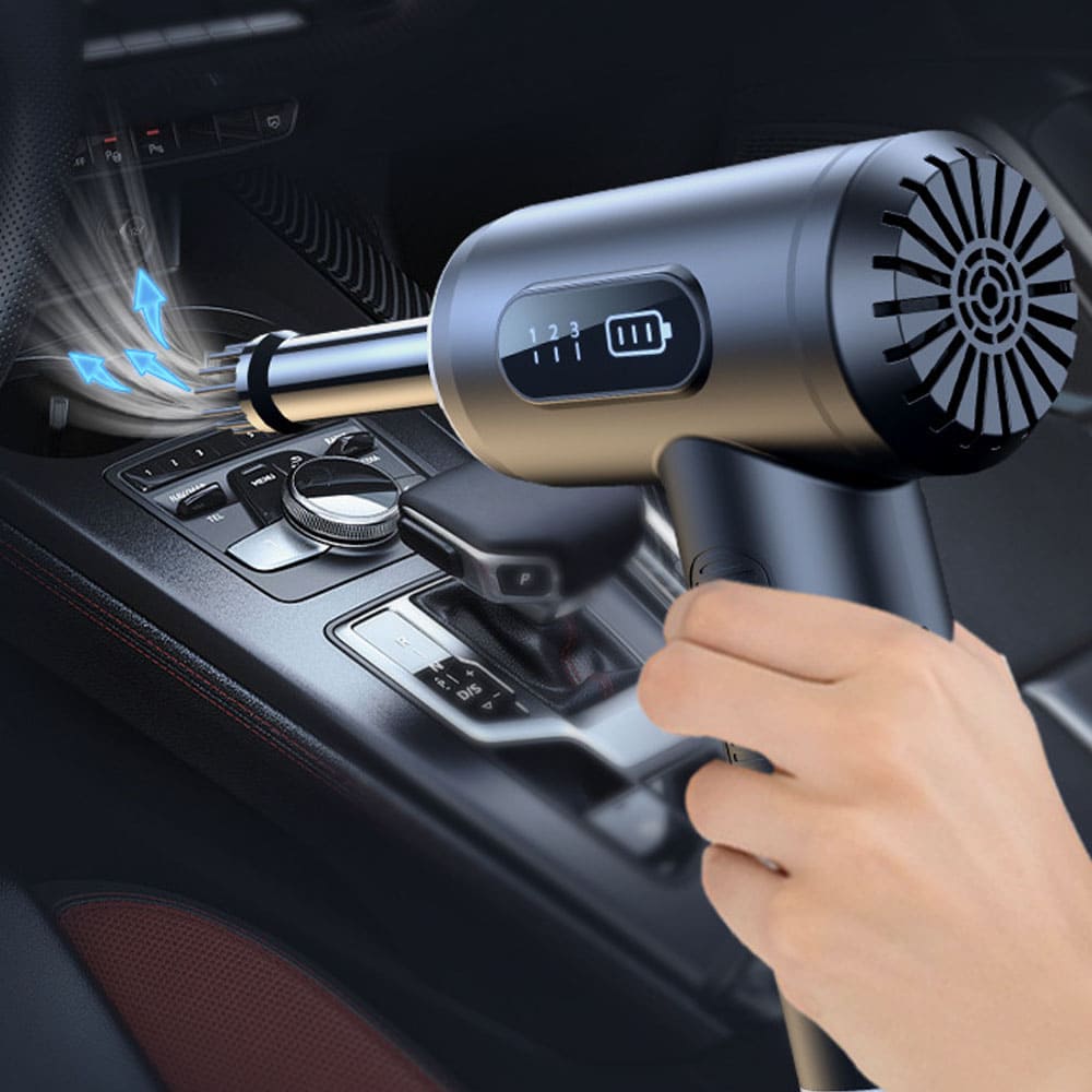 Dynara Car Vacuum Cleaner, Air Duster & Blower – 3-in-1 Multi-Function