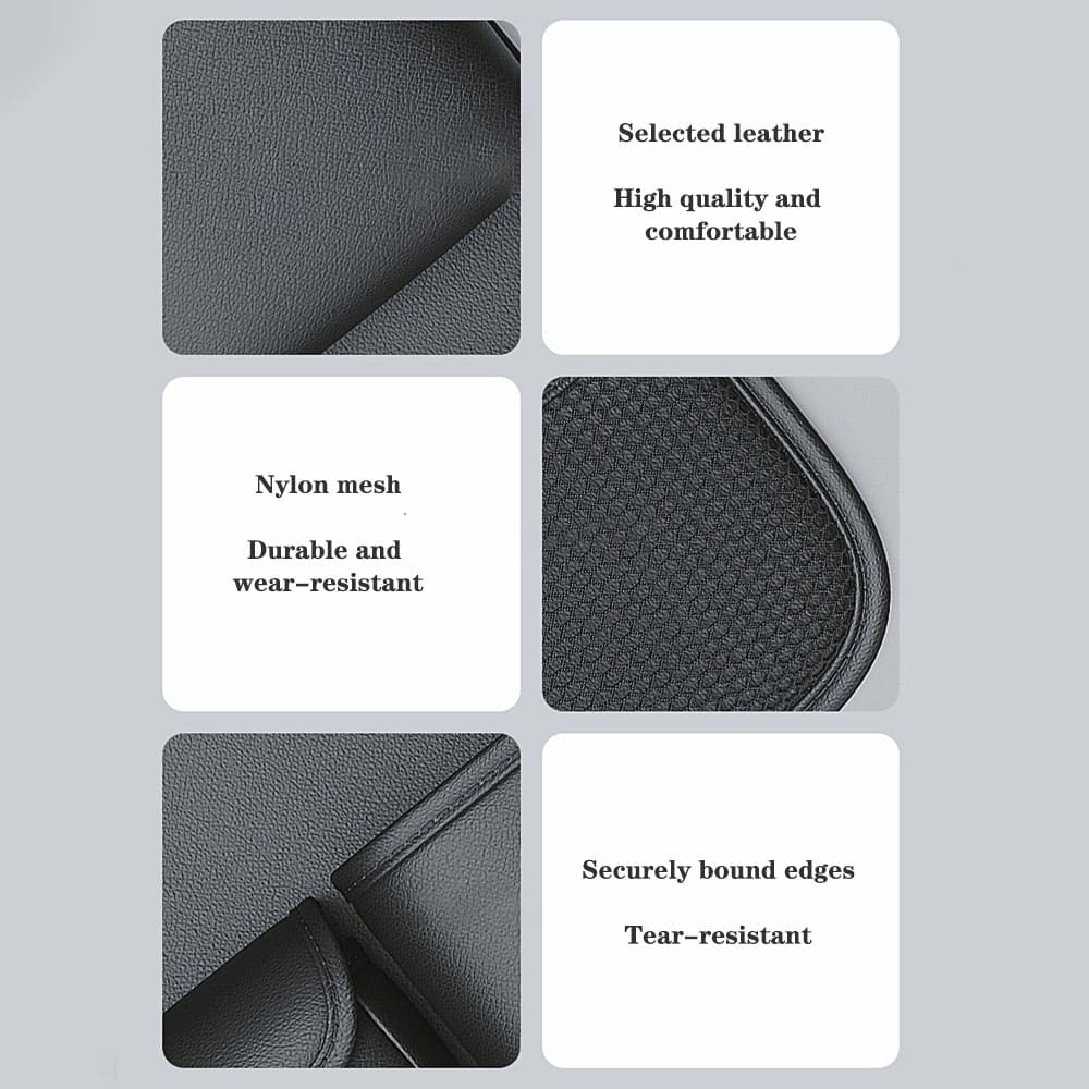 Dynara Car Back Seat Organizer – Leather Storage Solution for Car