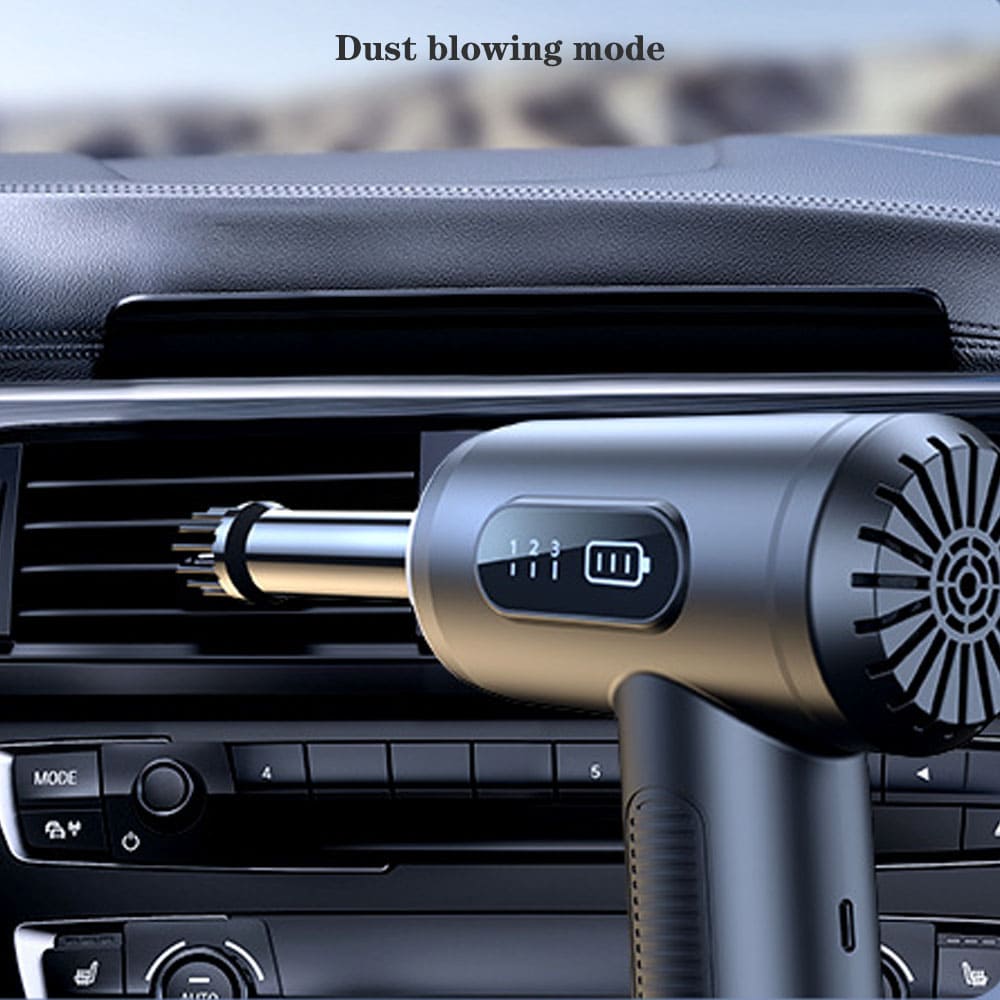 Dynara Car Vacuum Cleaner, Air Duster & Blower – 3-in-1 Multi-Function