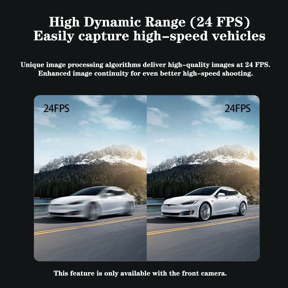Dynara Best Dual 4K Dash Cam 2025 – WiFi, Front & Rear Cameras