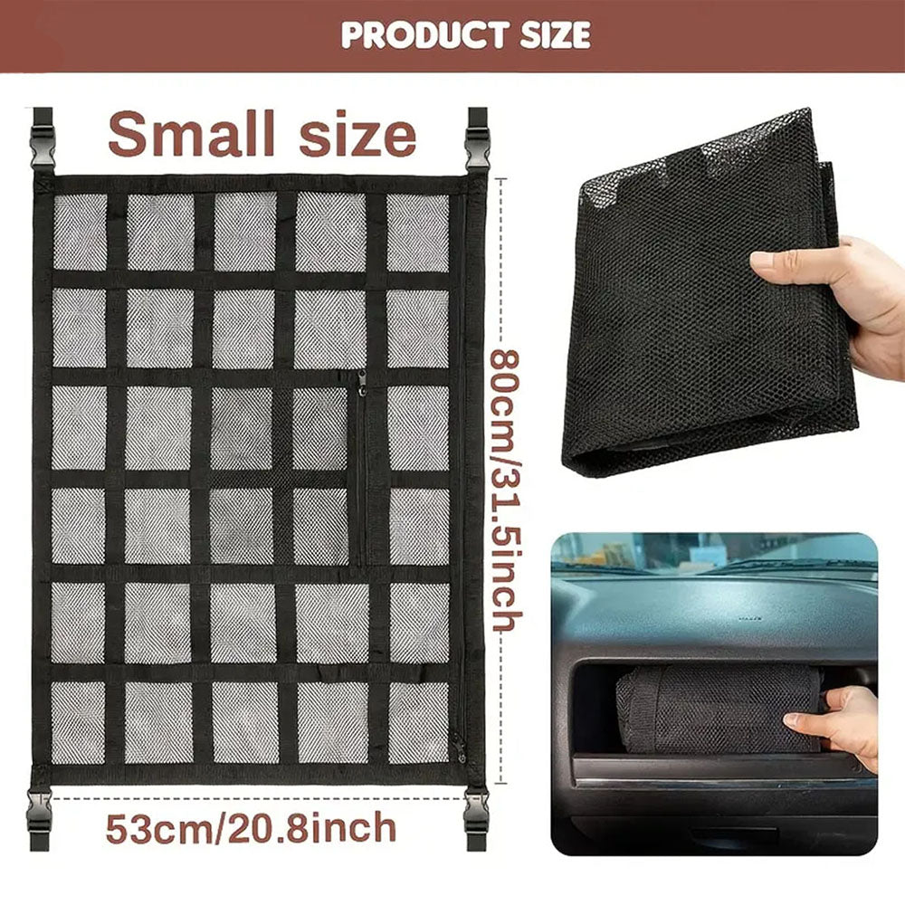 Dynara Car Roof Cargo Netting – Durable & Secure Cargo Storage