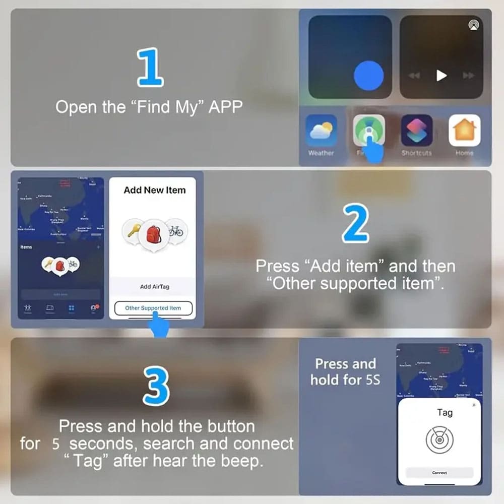 Dynara Mini GPS Tracker | Anti-Theft Global Tracking for Cars & iOS/Android
