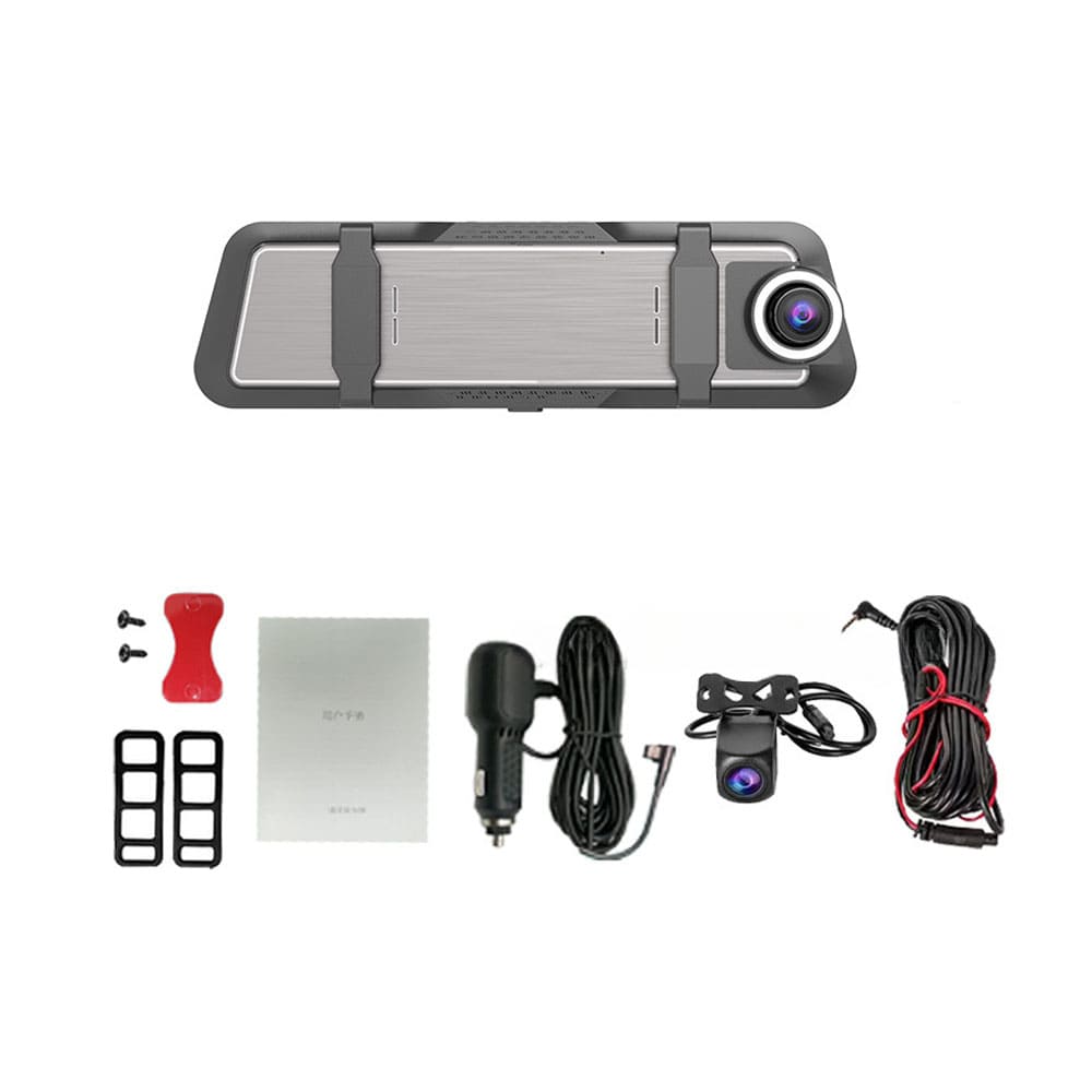 Streaming Media Rearview Mirror Dash Cam 4K – Universal Fit for All Cars