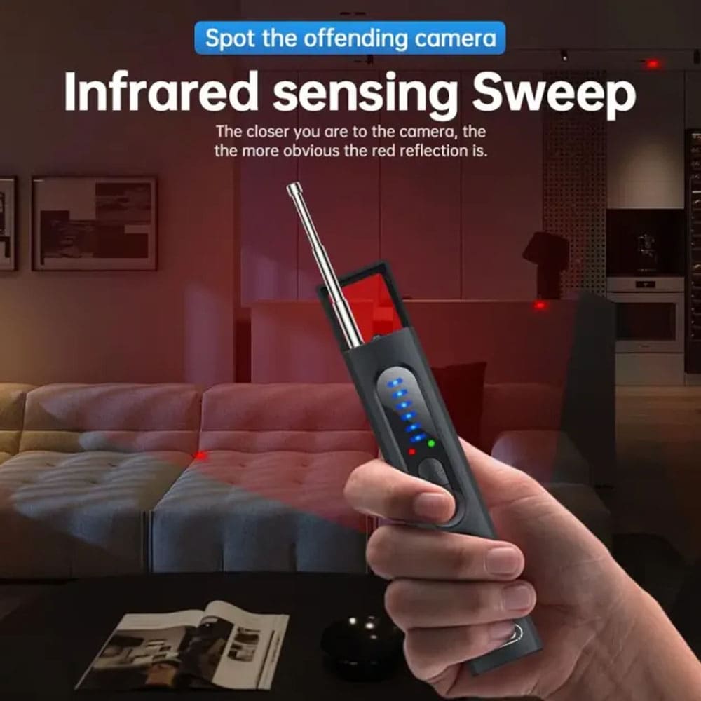 Laser Camera Detector | Anti-Surveillance, GPS Tracker & Audio Bug Finder