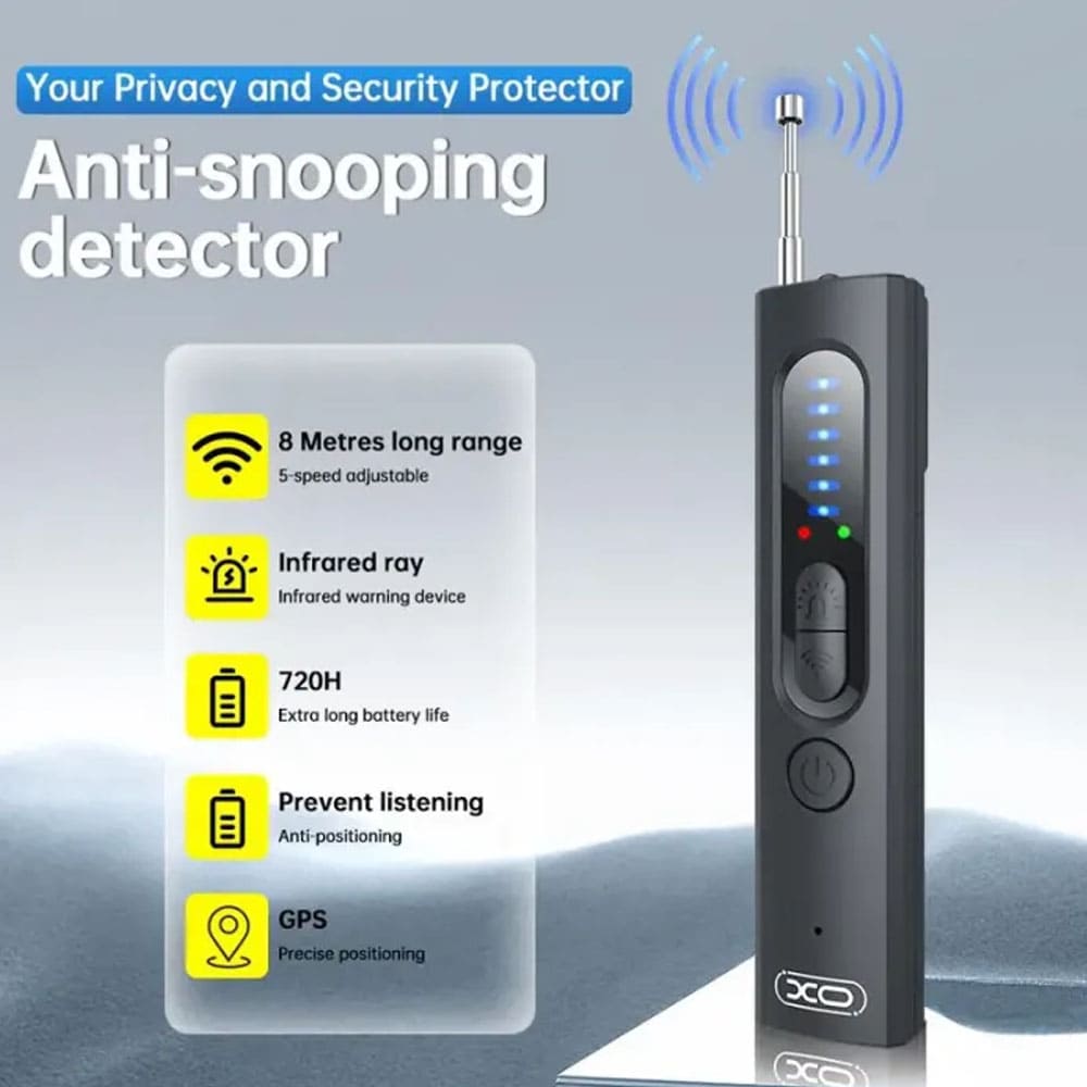 Laser Camera Detector | Anti-Surveillance, GPS Tracker & Audio Bug Finder