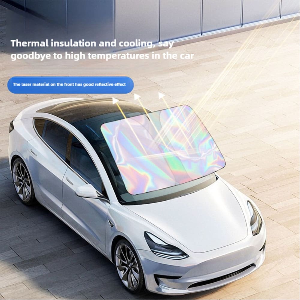 Sun Shade for Car – Foldable Windshield & Window Cover