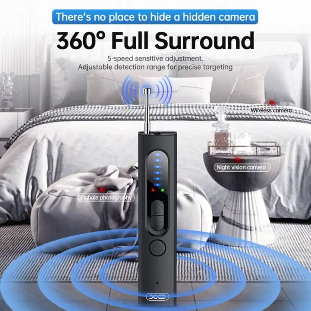 Laser Camera Detector | Anti-Surveillance, GPS Tracker & Audio Bug Finder