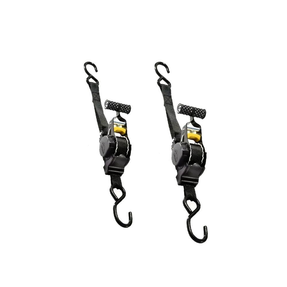 Retractable Ratchet Tie Down Strap – Heavy Duty Cargo Strap