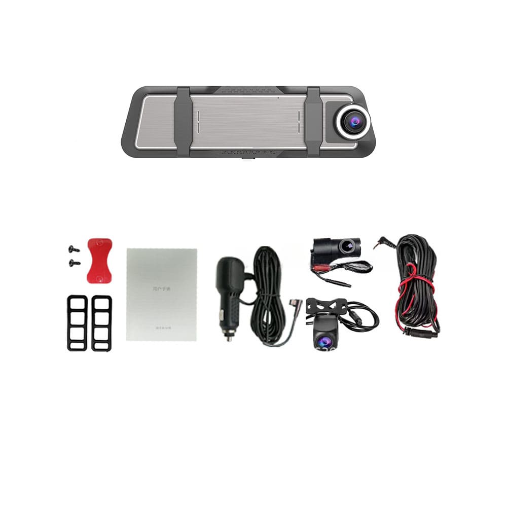 Streaming Media Rearview Mirror Dash Cam 4K – Universal Fit for All Cars