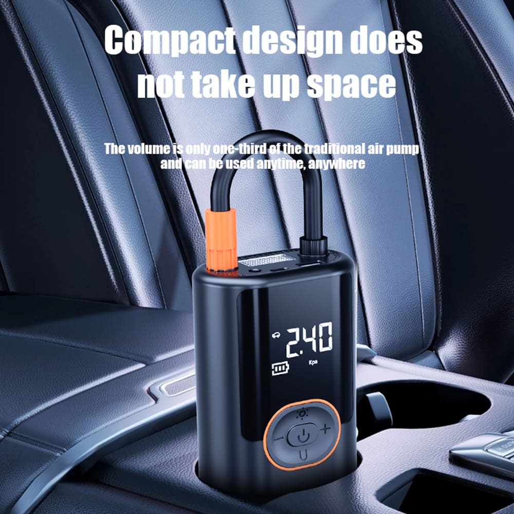 Dynara Tire Inflator & Air Pump – Portable, Fast Inflation & Power Bank