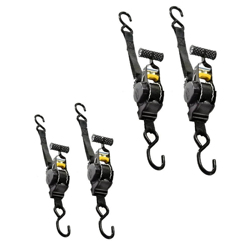 Retractable Ratchet Tie Down Strap – Heavy Duty Cargo Strap