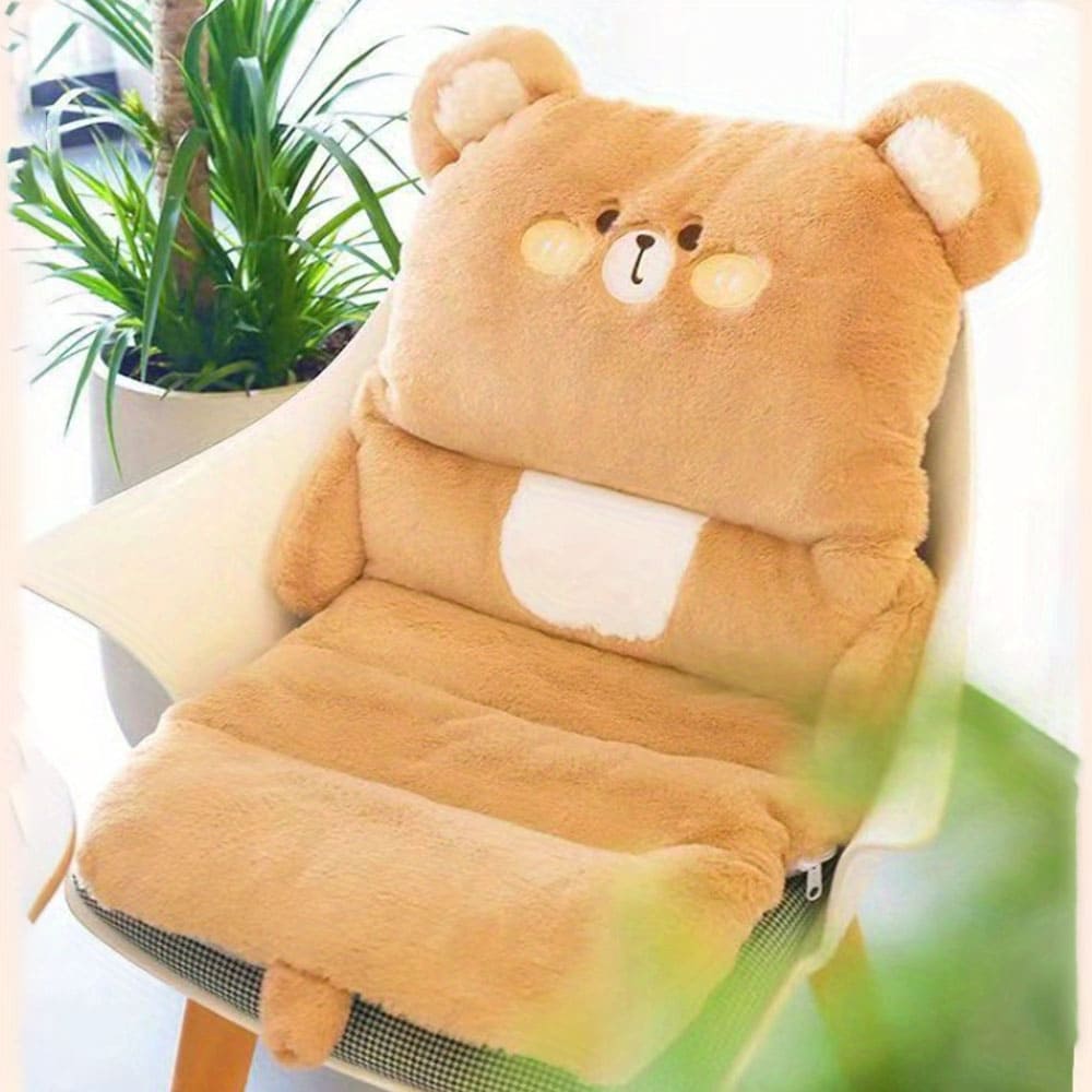 Plush Car Seat Cushions – Universal Fit for All Seasons