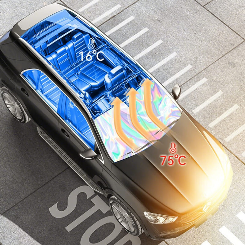 Nano Crystal Sunshade | UV, IR & Heat Blocker for Car Windows