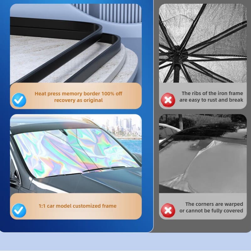 Nano Crystal Sunshade | UV, IR & Heat Blocker for Car Windows