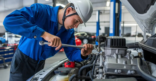Vehicle fuel system diagram showing fuel delivery, injectors, EVAP purge valve, and airflow path for rough idle and hesitation diagnosis