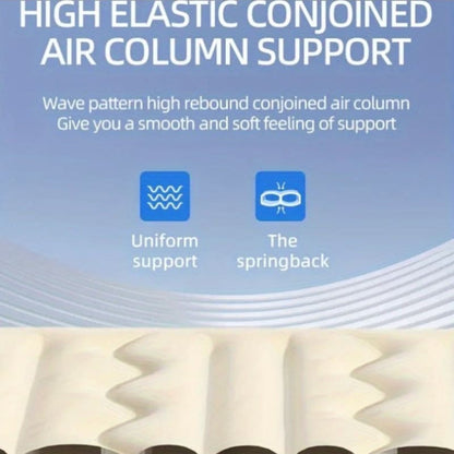 Car Inflatable Bed – Velvet Fabric & PVC Back, Comfortable and Convenient Car Mattress for Back Seat and Trunk
