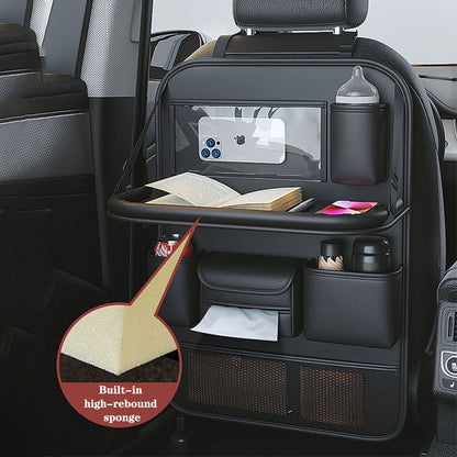 Dynara Car Back Seat Organizer – Leather Storage Solution for Car