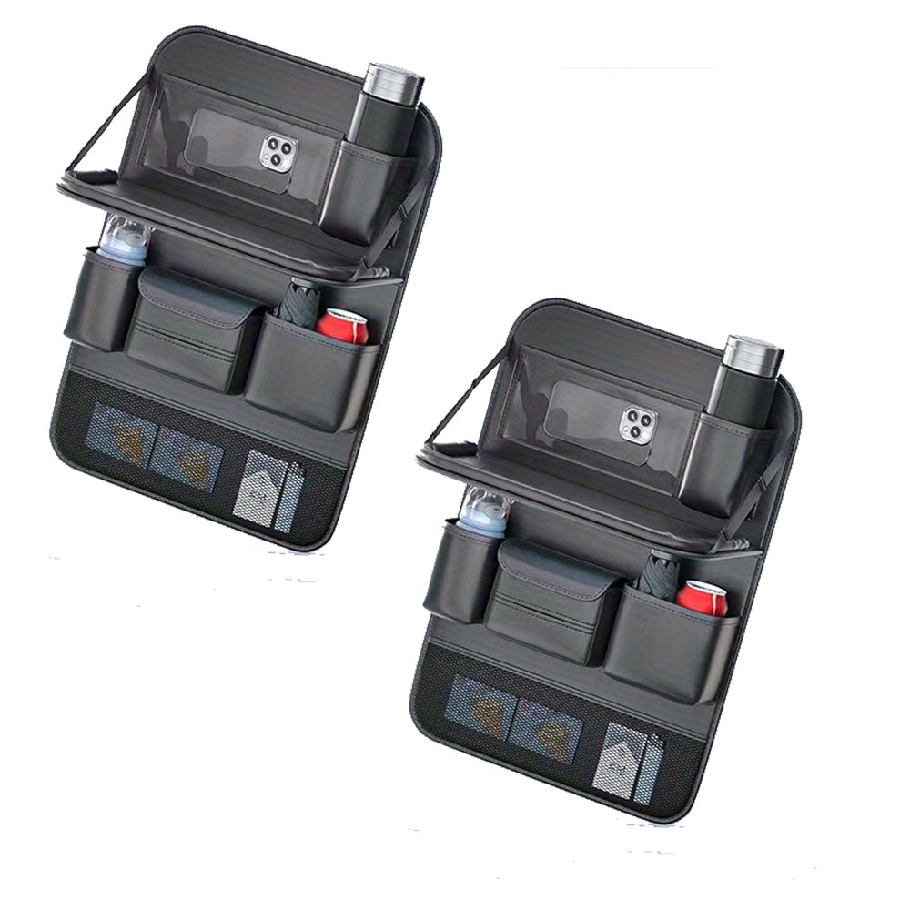 Dynara Car Back Seat Organizer – Leather Storage Solution for Car
