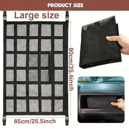 Dynara Car Roof Cargo Netting – Durable & Secure Cargo Storage