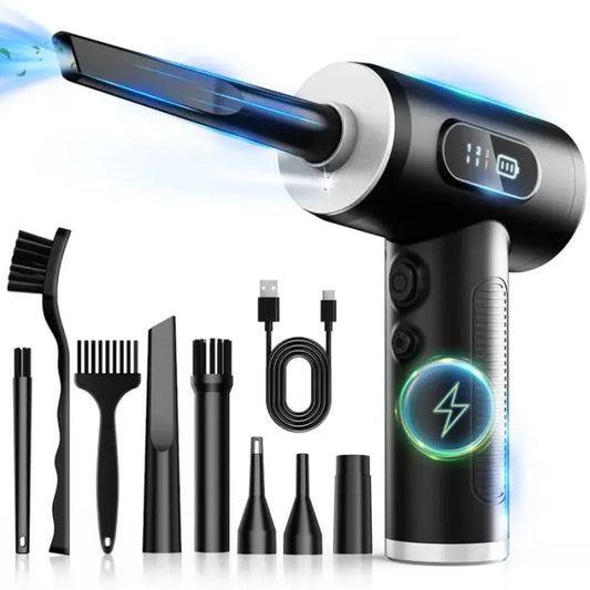 Dynara Car Vacuum Cleaner, Air Duster & Blower – 3-in-1 Multi-Function