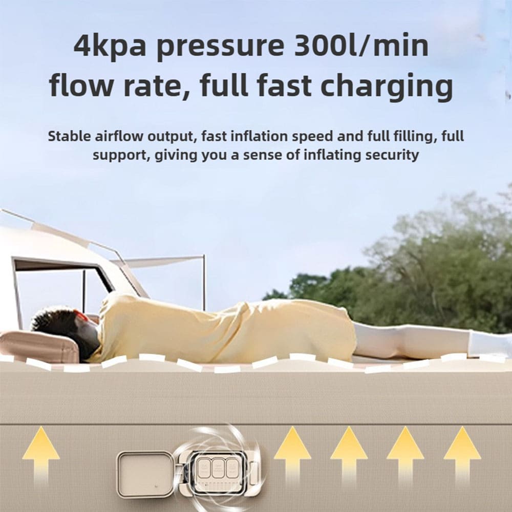 Air Mattress Pump Wireless Lithium – Auto Inflate & Suction