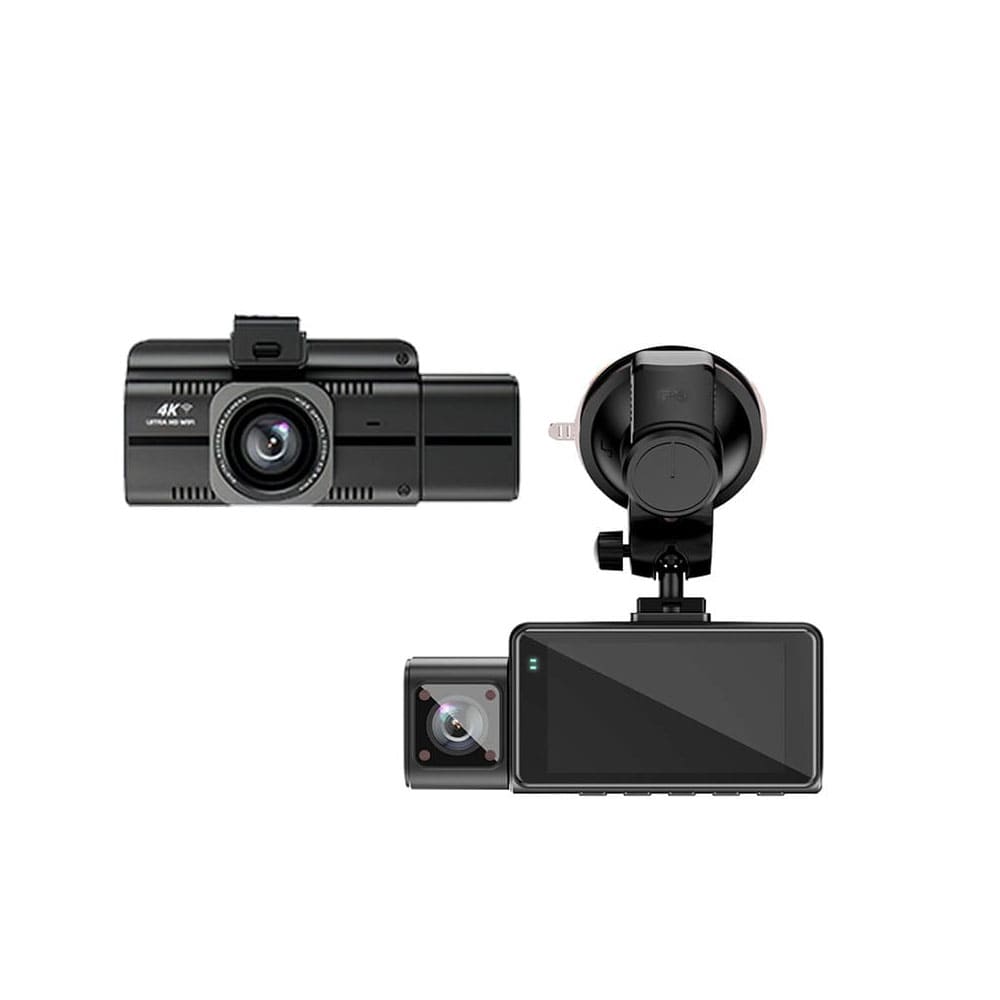 4K Night Vision Dash Cam with Parking Mode – Easy Installation