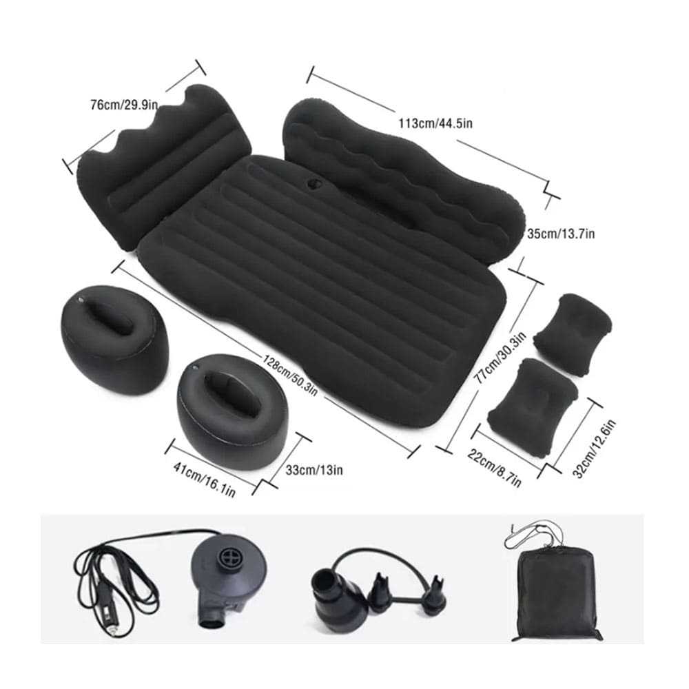 Car Air Mattress – Inflatable Velvet PVC Bed