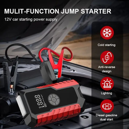 Dynara Jump Starter & Air Compressor Portable – 5000A Peak Power