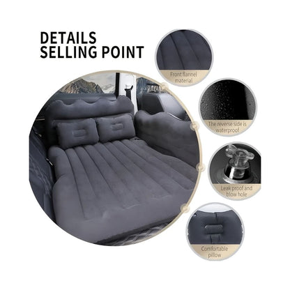 Car Air Mattress – Inflatable Velvet PVC Bed