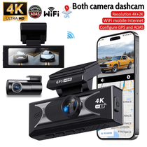 Dynara 4K dual dash cam for cars with front and rear cameras