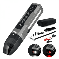 Dynara 8-in-1 Car Emergency Kit: Jump Starter, Air Compressor, Cordless Vacuum, Tire Inflator