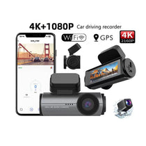 4K Dash Camera with Night Vision & Parking Mode – Easy to Install