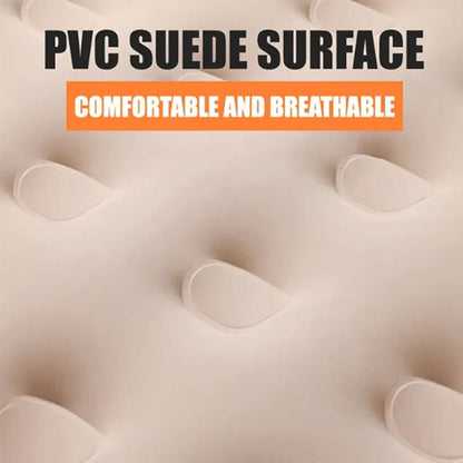 Inflatable Mattress Air Bed – Thick Honeycomb Column Design with Velvet Surface