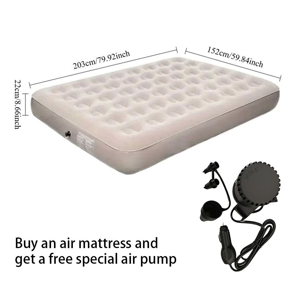 Dynara Inflatable Mattress Air Bed – Honeycomb Velvet Design for Comfort