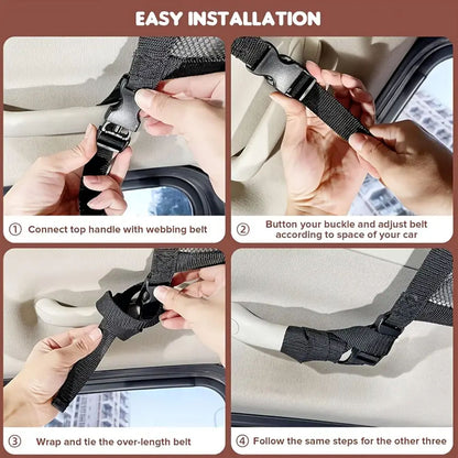 Dynara Car Roof Cargo Netting – Durable & Secure Cargo Storage