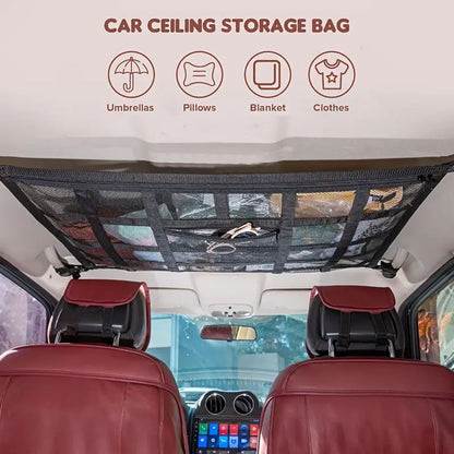 Dynara Car Roof Cargo Netting – Durable & Secure Cargo Storage