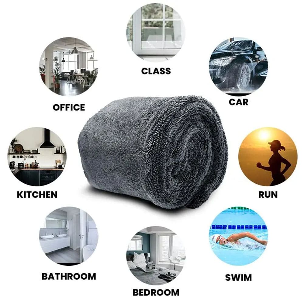 Microfiber Towel for Cars & Hair – Best Towels + Care Guide Inside