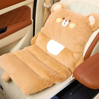 Plush Car Seat Cushions – Universal Fit for All Seasons