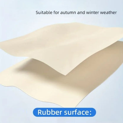 Car Inflatable Bed – Velvet Fabric & PVC Back, Comfortable and Convenient Car Mattress for Back Seat and Trunk