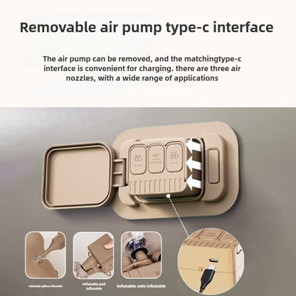 Wireless Lithium Pump | Auto Inflate & Suction | 4kpa Pressure | USB-C