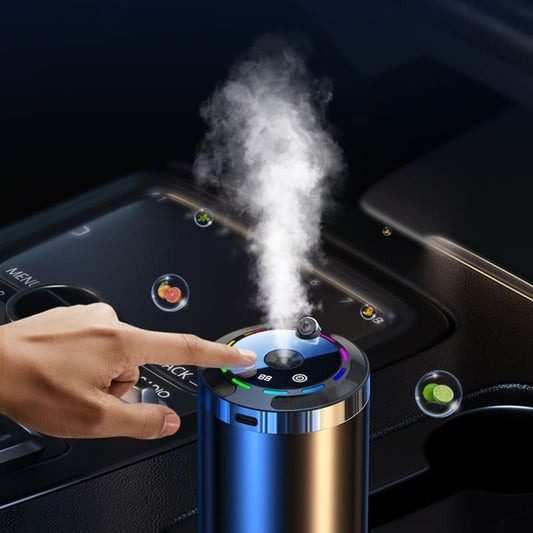Car Diffuser & Humidifier | 5-Level Adjust | Starry Roof | Auto On/Off